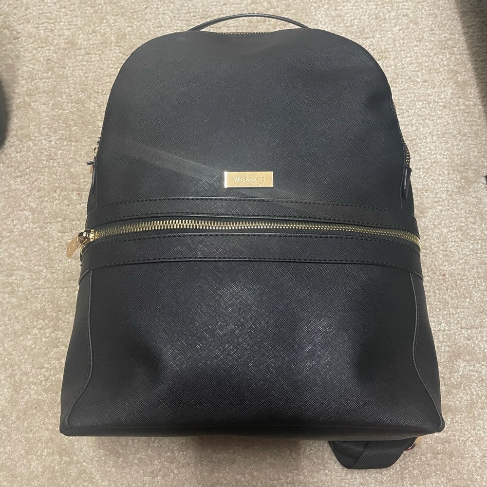Westies black backpack